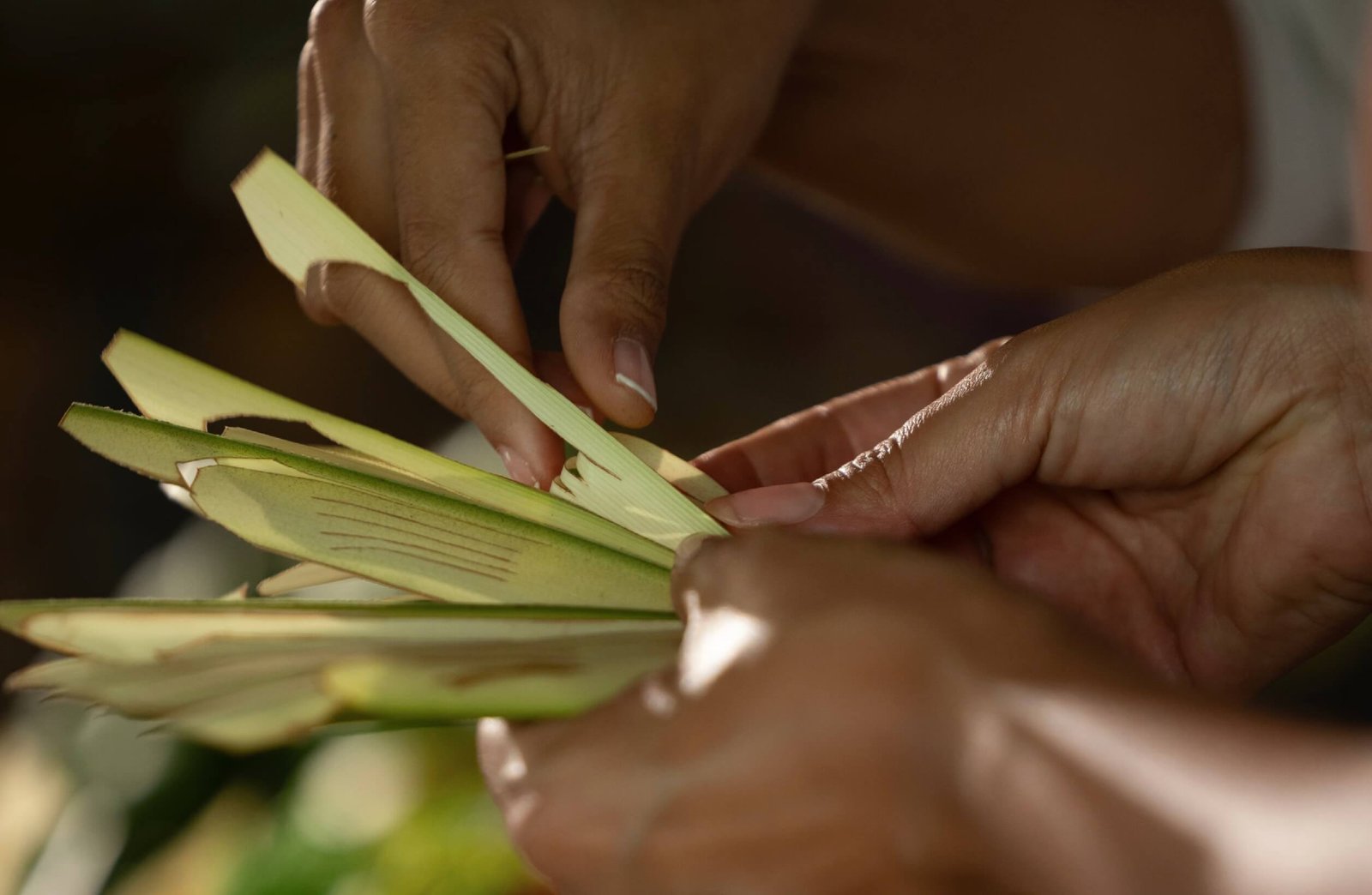 Balinese Canang Making