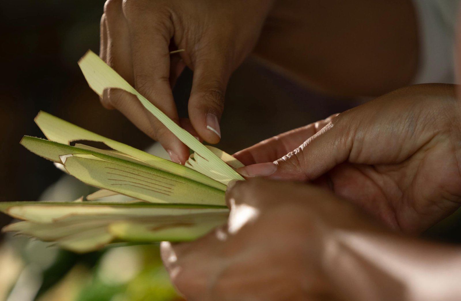 Balinese Canang Making
