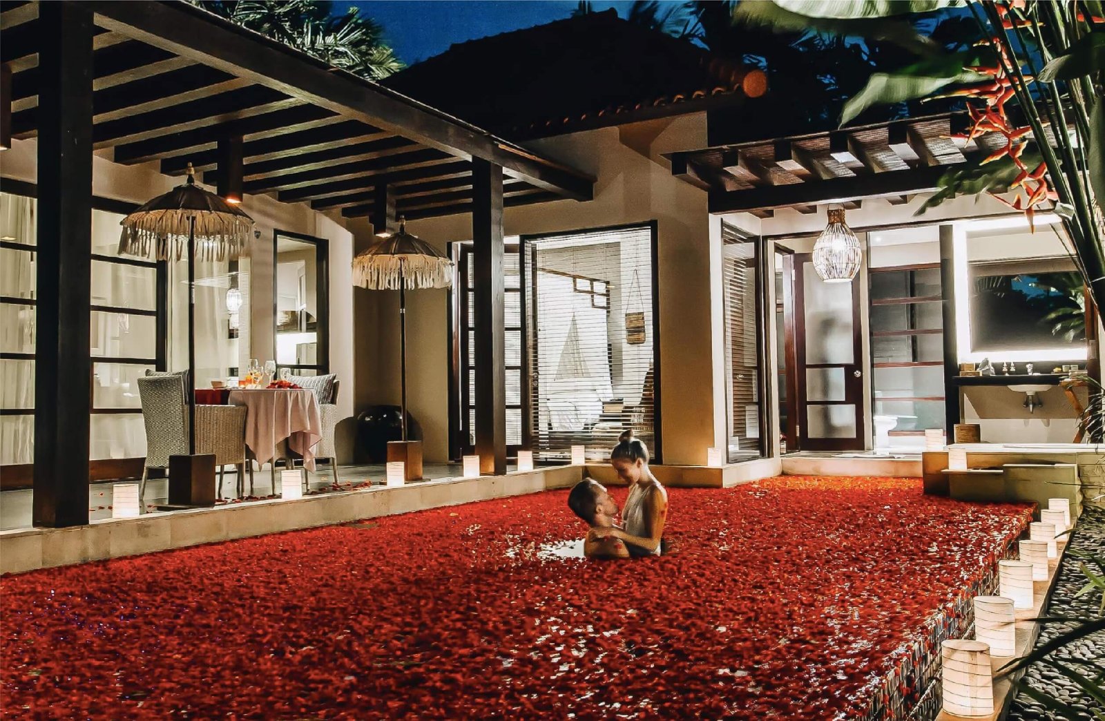 Thousand Flower  Romantic Dinner